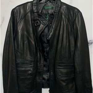 Ralph Lauren Faux Leather Jacket